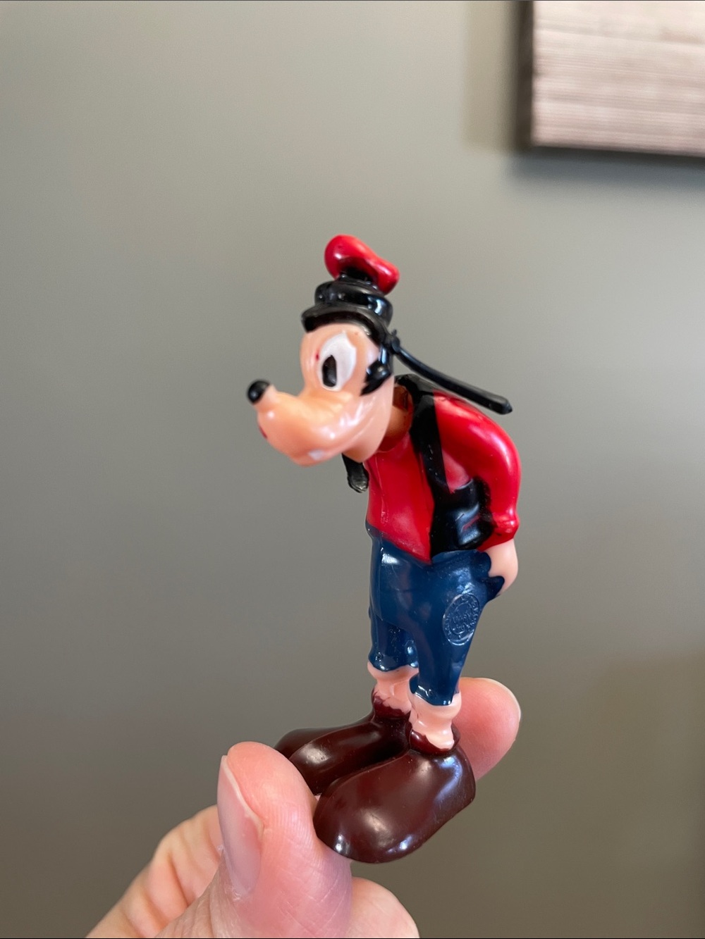 Vintage Nodding Heads Disney Goofy Small Plastic Figure